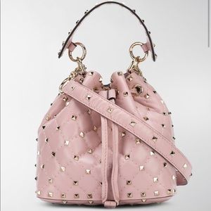 ‼️SOLD‼️Valentino Small Rockstud Bucket Bag